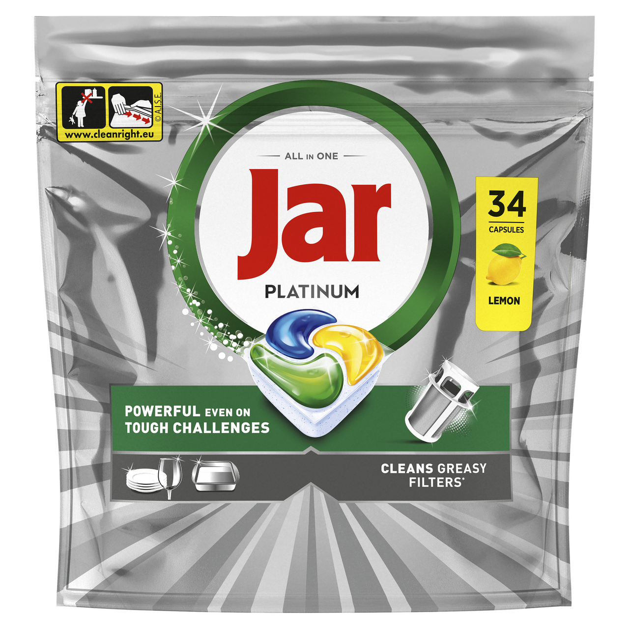 Jar Platinum gélové kapsuly 34 ks