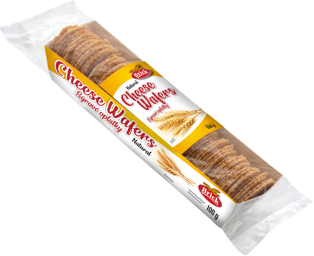 Brick Syrové oblátky natural 100 g