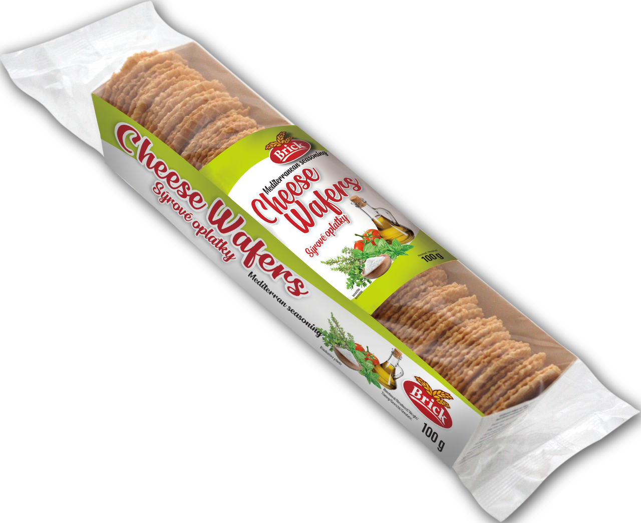 Brick Syrové oblátky so stredomorským korením 100 g