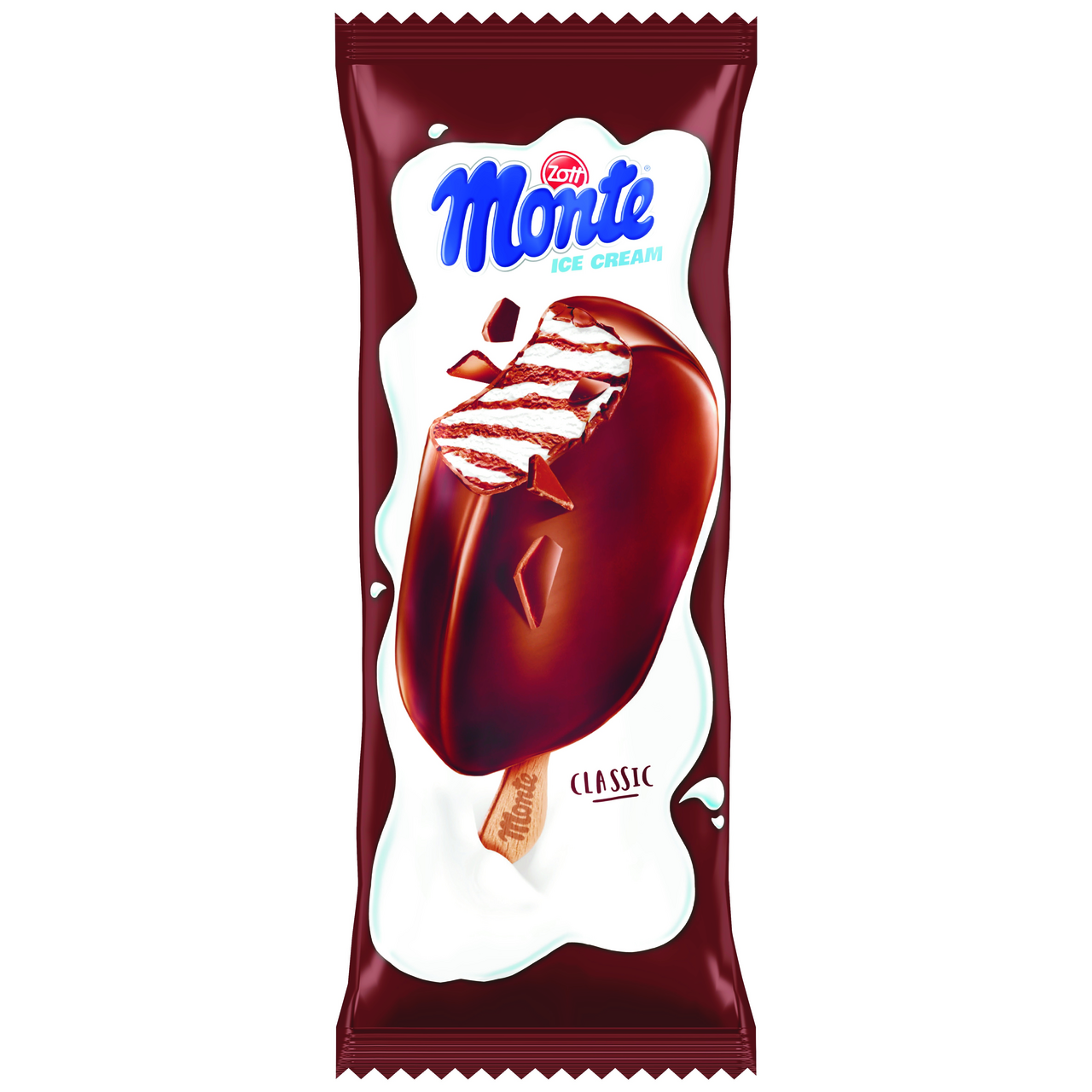 Zott Monte nanuk čokoláda mraz. 30 x 100 ml