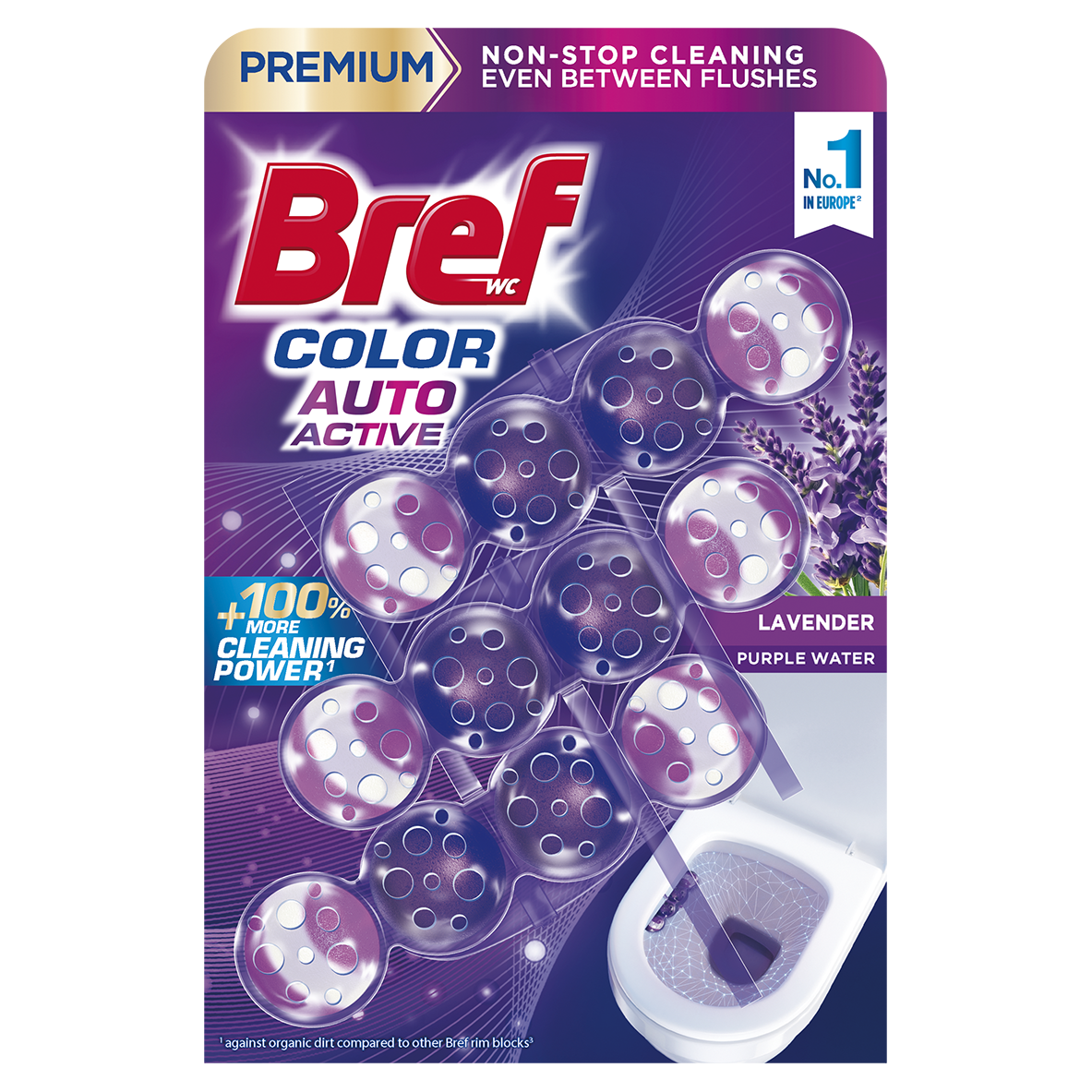 Bref Color Active lavender 3 x 50 g