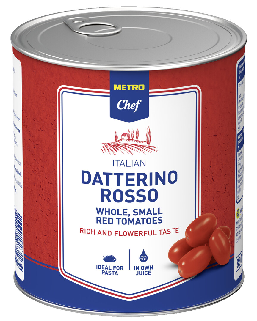 METRO Chef Paradajky datlové červené 800 g