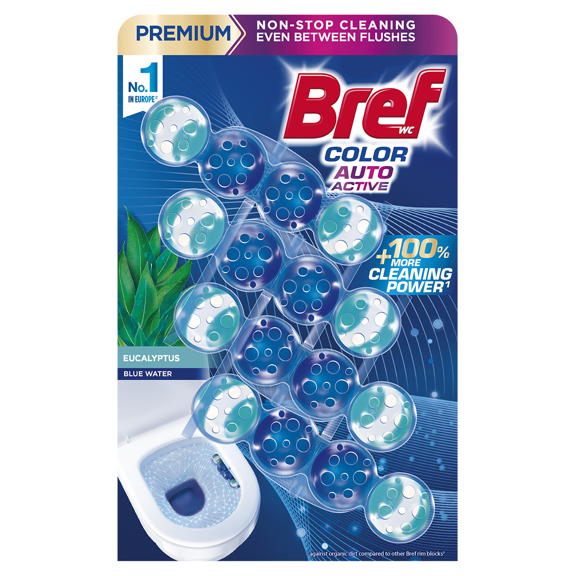 Bref Color Active eucalyptus 4 x 50 g