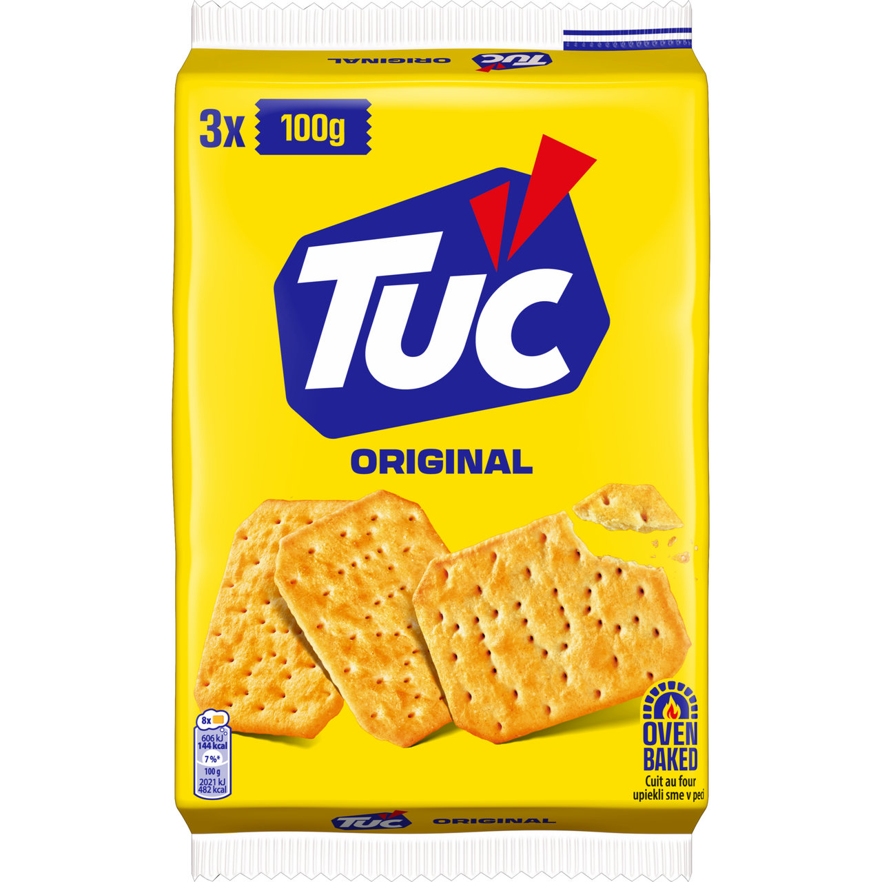 TUC Original soľ 3 x 100 g