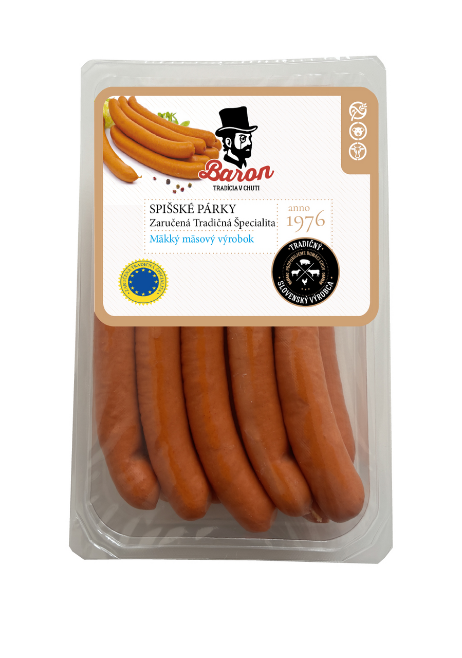Baron Spišské párky 500 g
