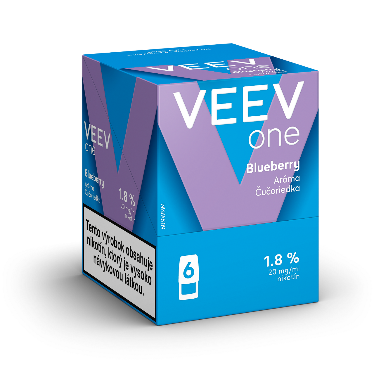 VEEV ONE BLUEBERRY 1ks 6x