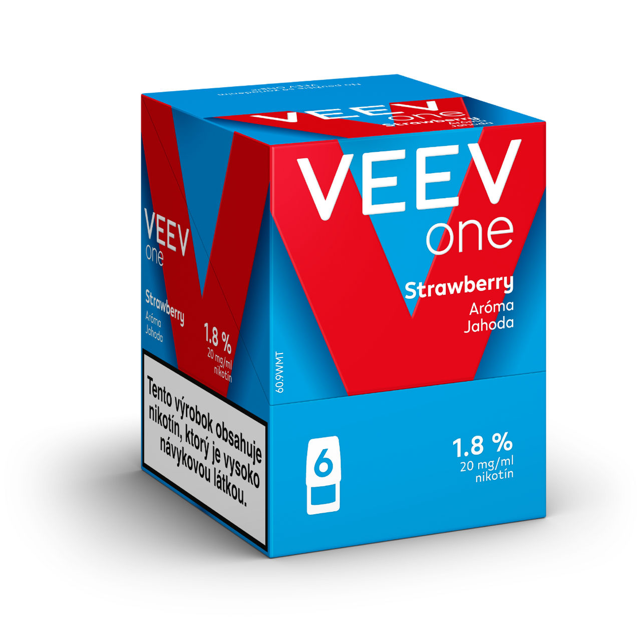 VEEV ONE STRAWBERRY 1 ks 6x