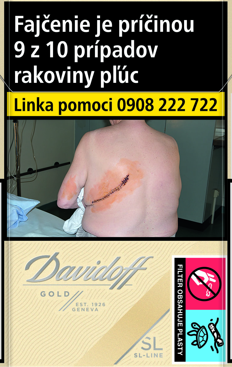 Davidoff Gold sl-line box 20 ks KC 7,10 10 krab. kolok L tvrdé bal. VO cena