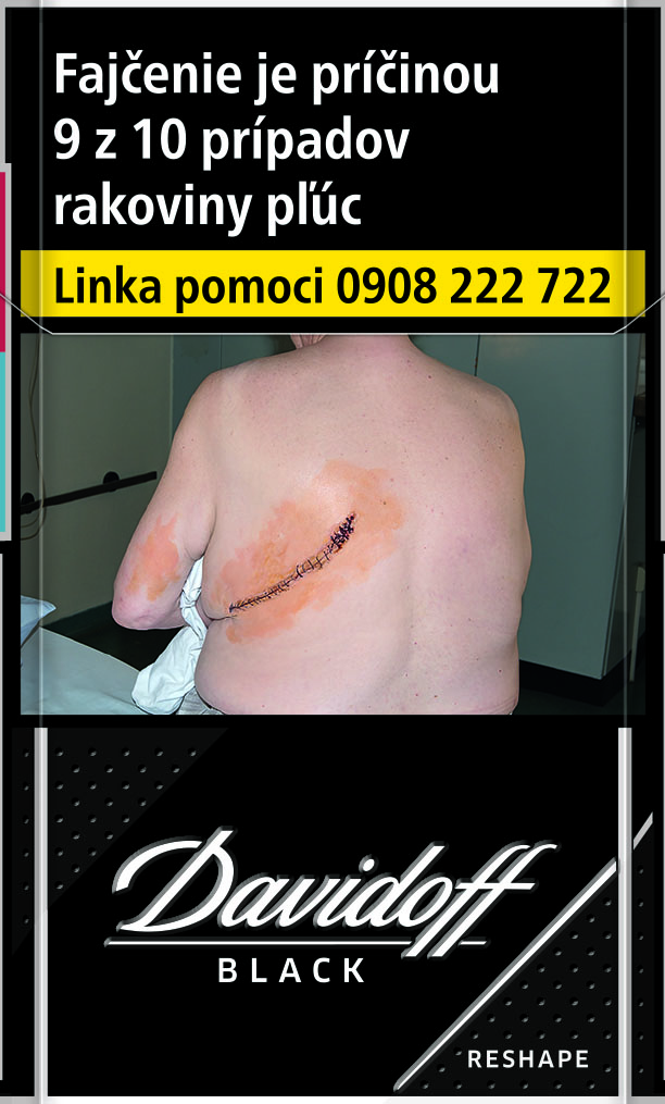 Davidoff Reshape Black box 20 ks KC 6,40 10 krab. kolok L tvrdé bal. VO cena