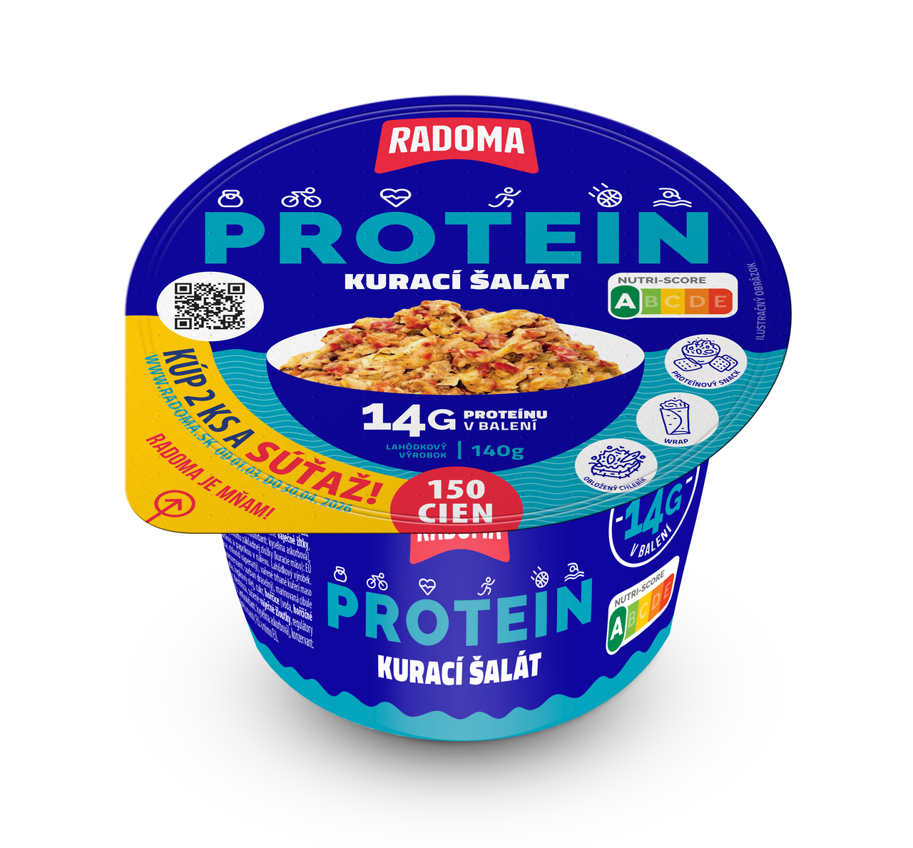 KURACÍ ŠALÁT PROTEIN 140g