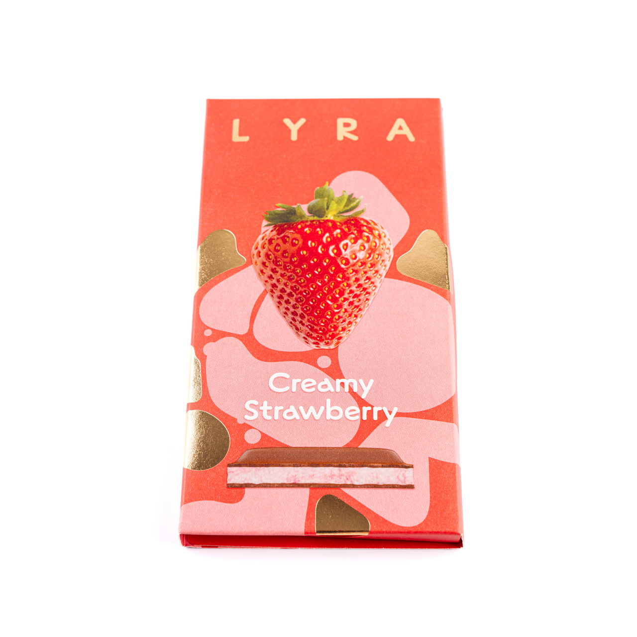 LYRA ČOKOLÁDA JAHODA 80g