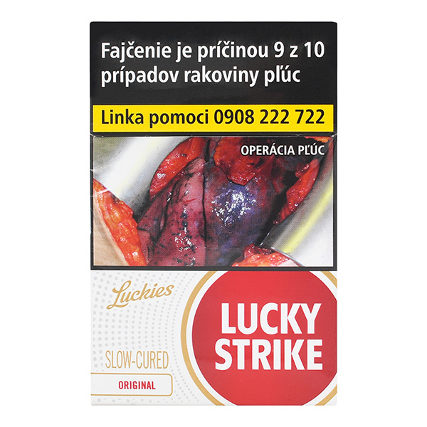 LUCKY STRIKE RED 20 ks 10x