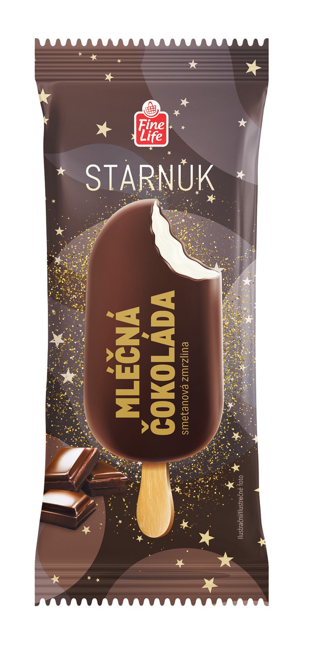 Fine Life STARNUK mliečna čokoláda nanuk mraz. 24 x 70 g