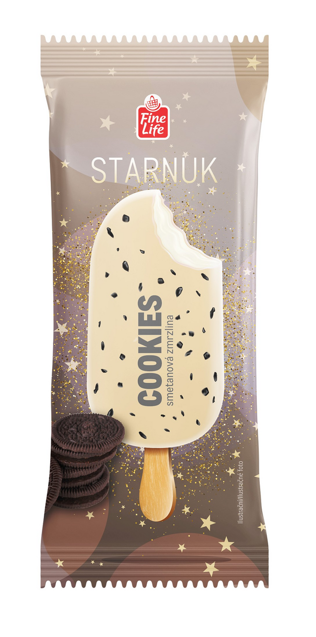 Fine Life STARNUK cookies nanuk mraz. 24 x 70 g