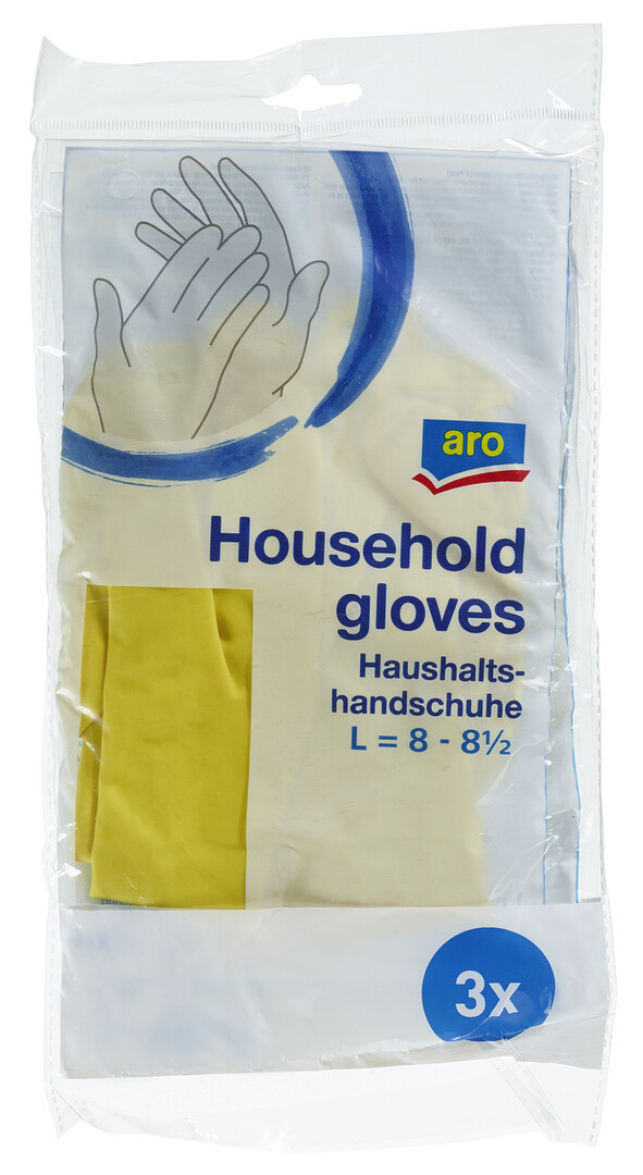 aro Rukavice gumené L 3 ks