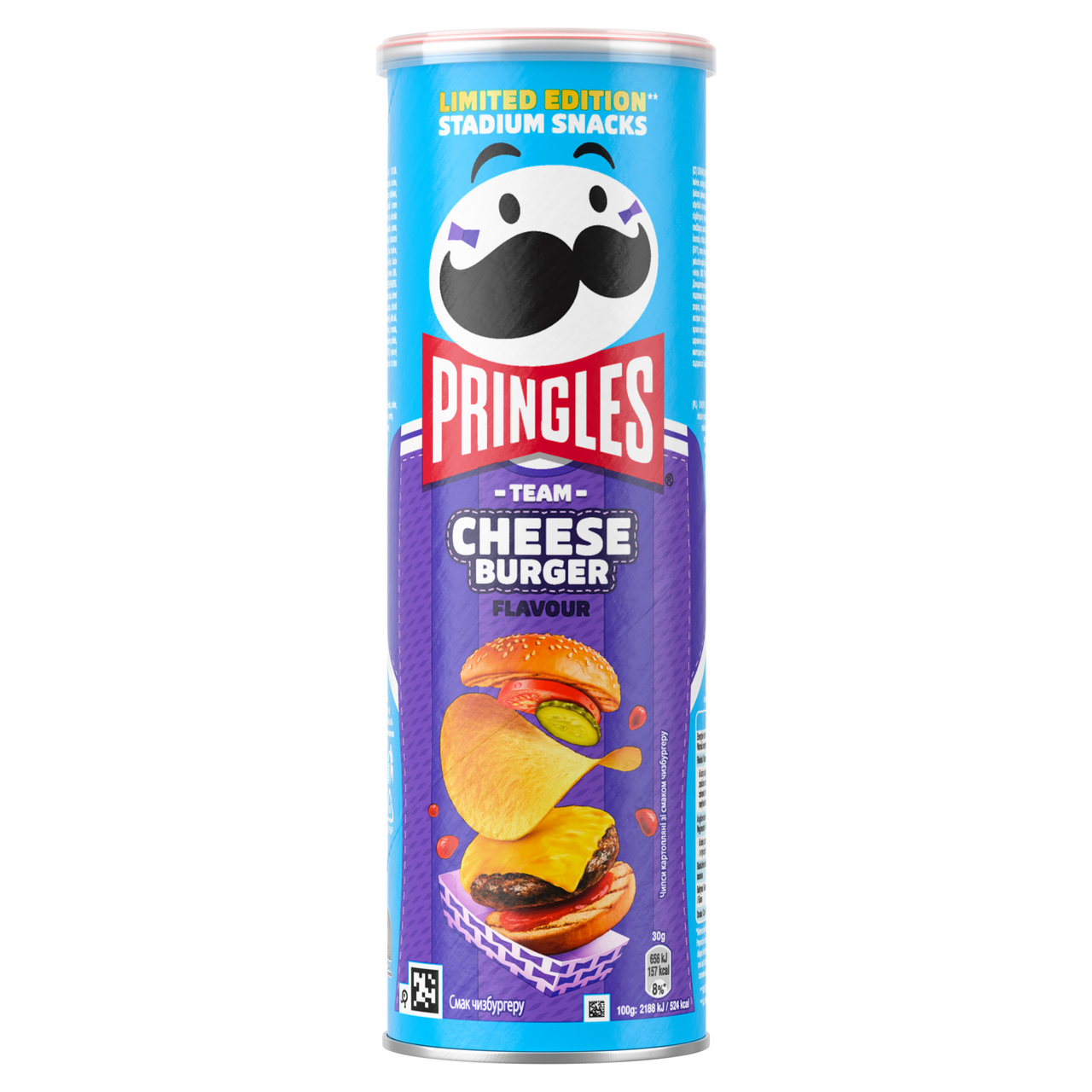 PRINGLES Zemiakové lupienky cheese burger 165 g
