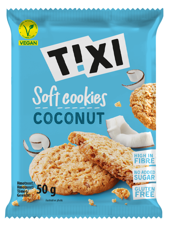 TIXI Soft cookies coconut 50 g