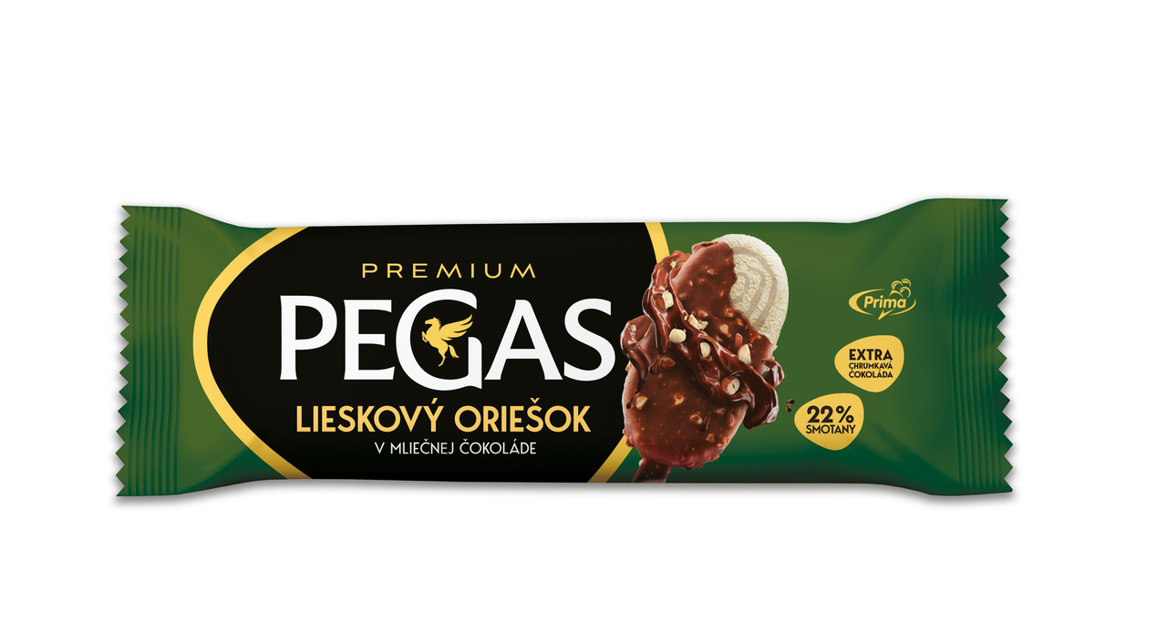 PEGAS Lieskový oriešok nanuk mraz. 25 x 100 ml