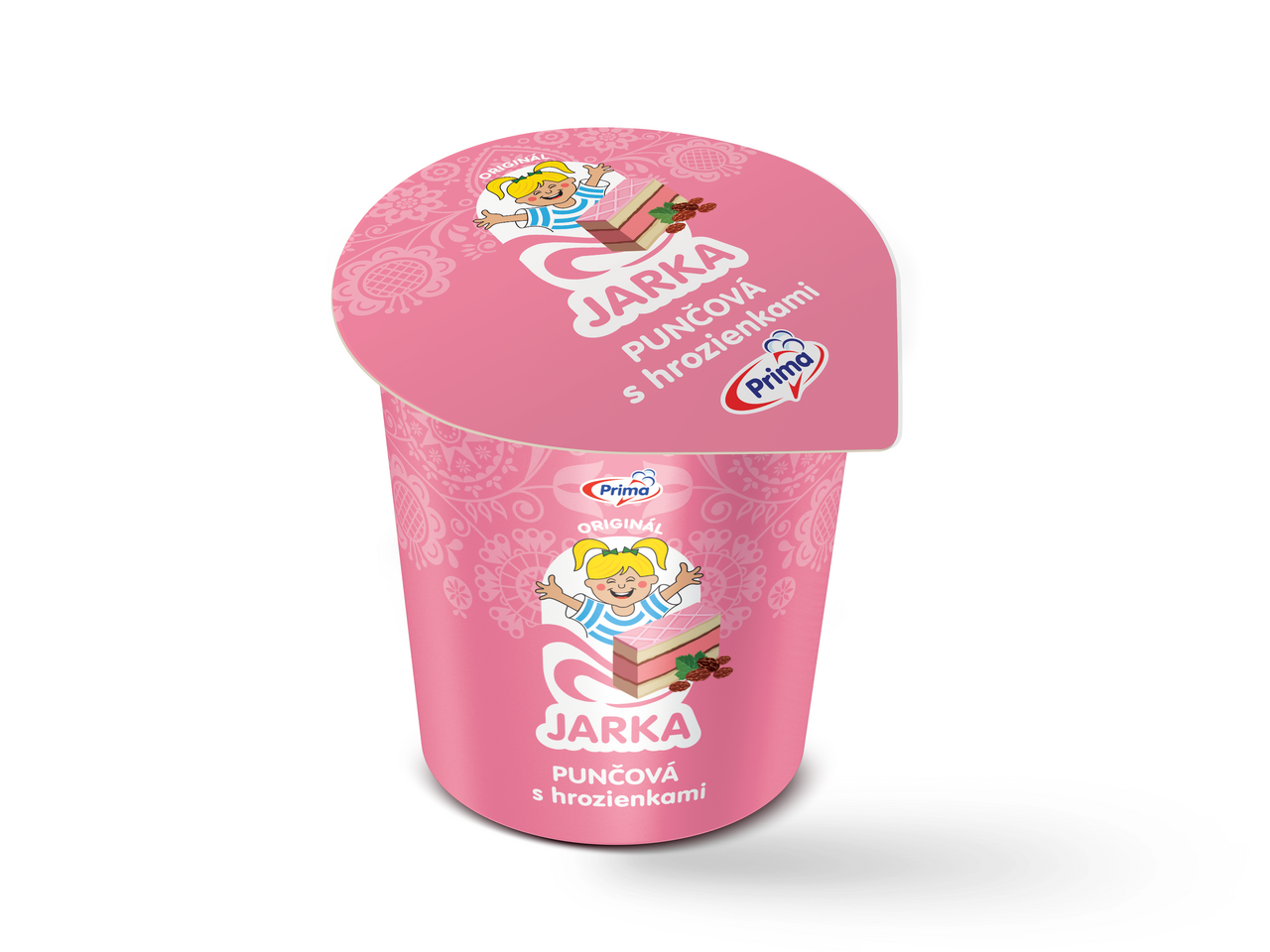 Prima JARKA Punčová s hrozienkami mraz. 350 ml