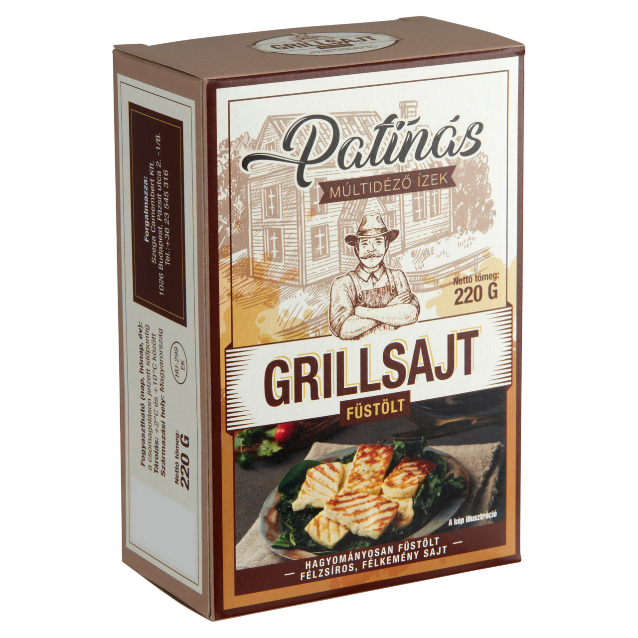 Patinás Syr na gril údený chlad. 220 g