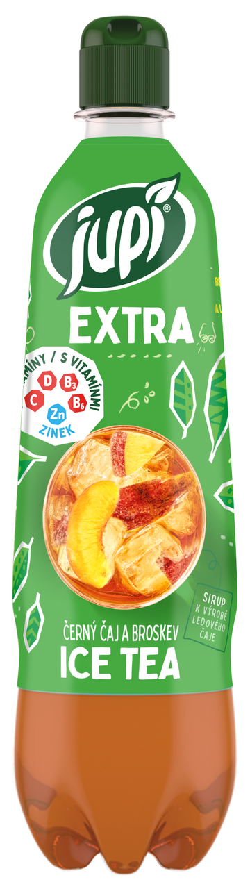 JUPÍ Extra sirup ľadový čaj broskyňa 700 ml