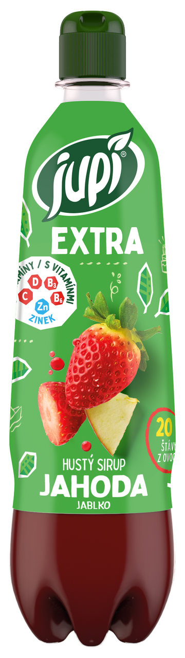 JUPÍ Extra sirup jahoda 700 ml