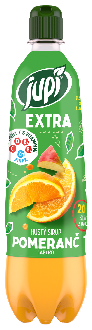 JUPÍ Extra sirup pomaranč 700 ml