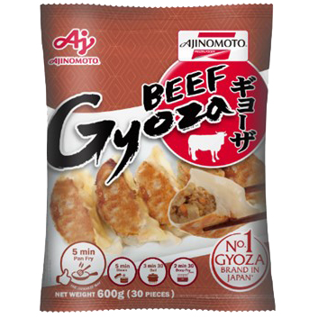 Ajinomoto Gyoza s hovädzím mäsom mraz. 600 g