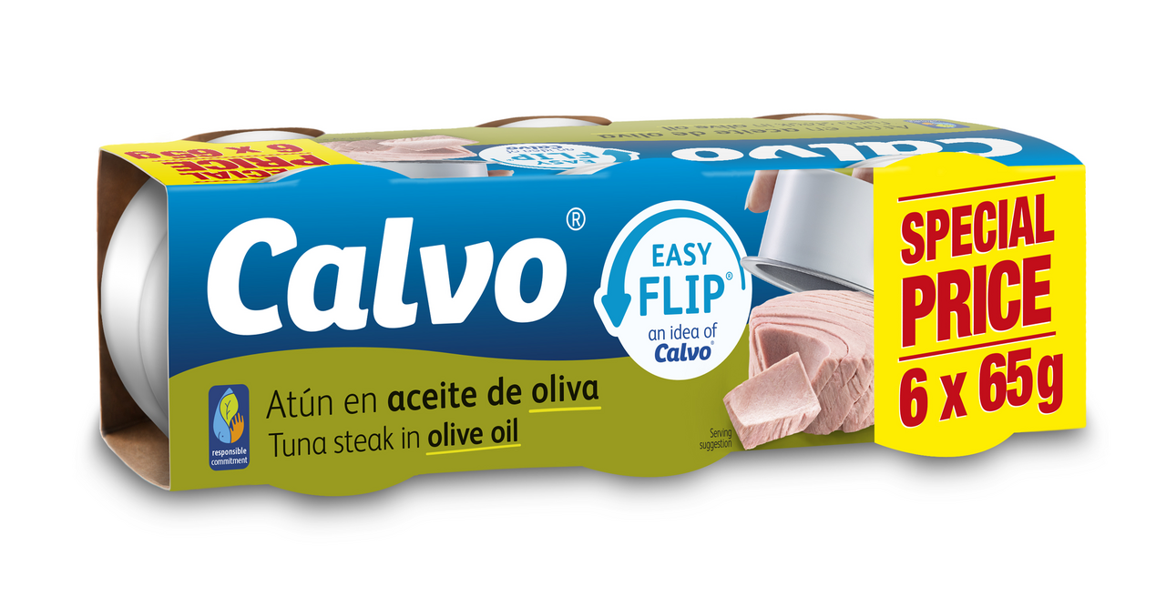 CALVO TUNIAK V OLIV. OL. 6x65g