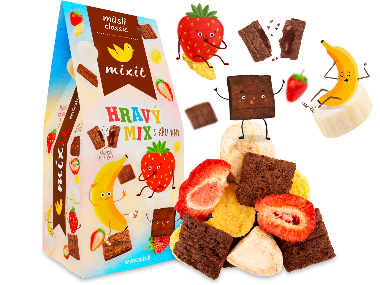 mixit Müsli hravý mix 300 g
