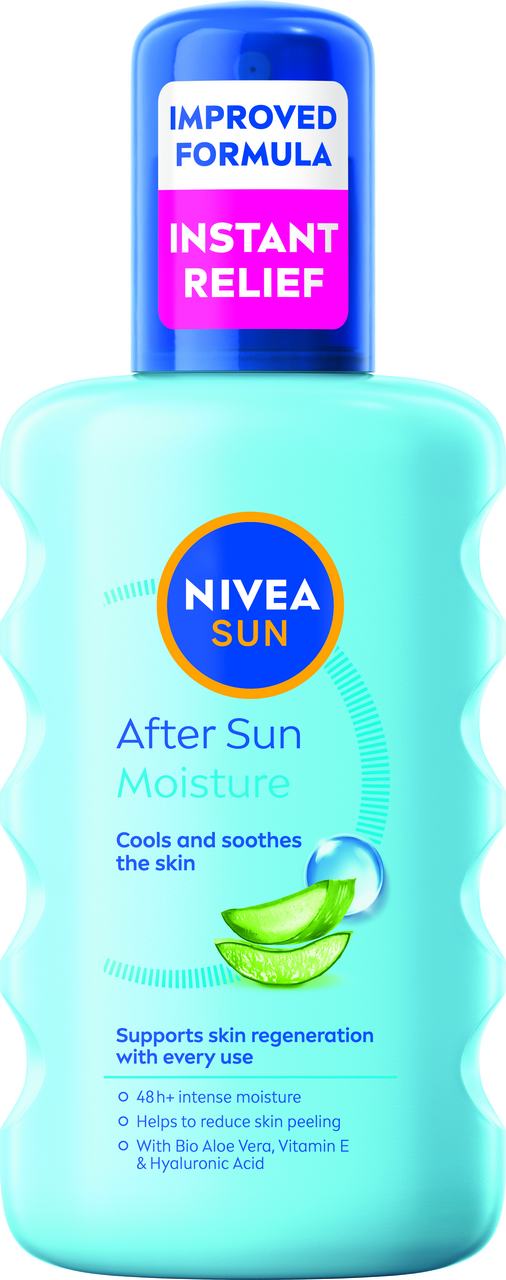 NIVEA Sun Hydratačný sprej po opaľovaní 200 ml