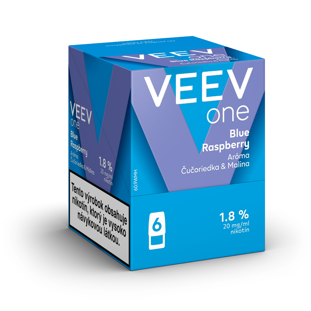 VEEV ONE BLUE RASPBERRY 1ks 6x