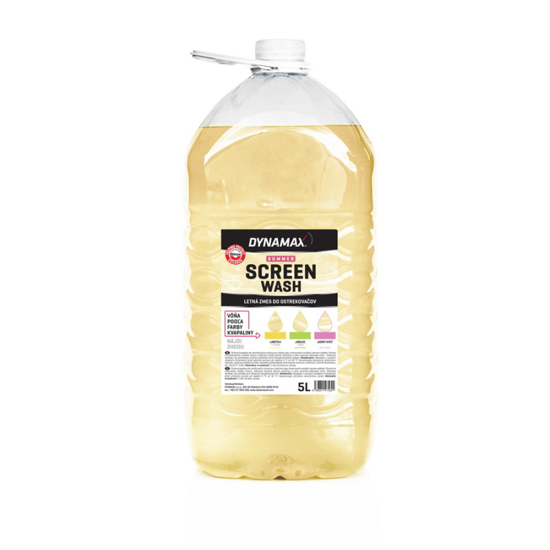 DYNAMAX Letná zmes do ostrekovačov uni citrón a limetka