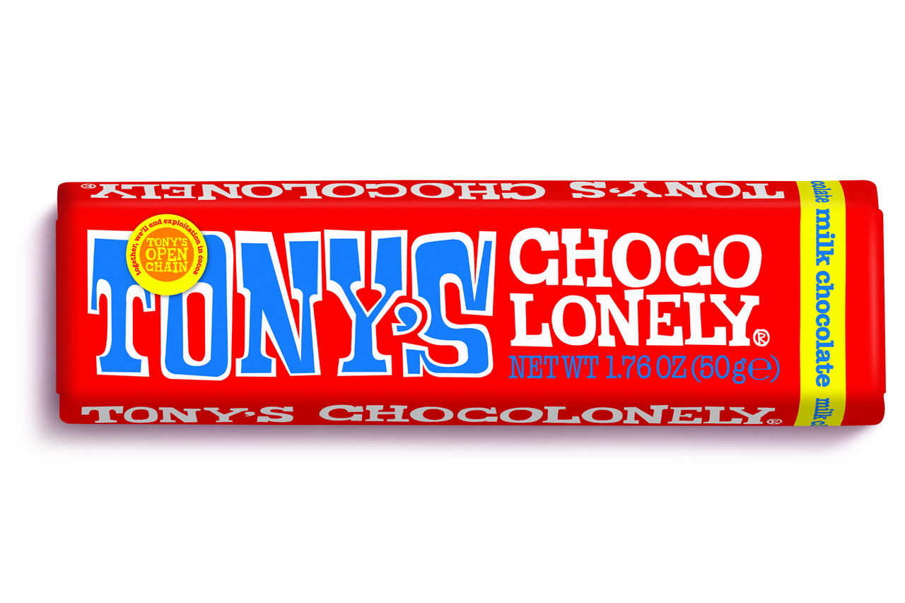 TONYS MLIEČNA ČOKOLÁDA 50g