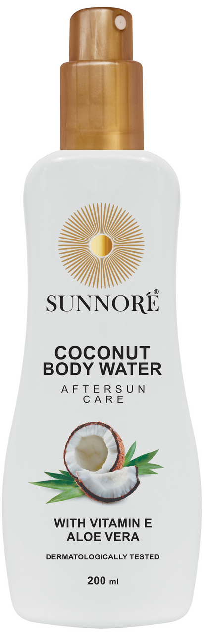 SUNNORÉ Coconut water/ kokosová voda po opaľovaní 200 ml