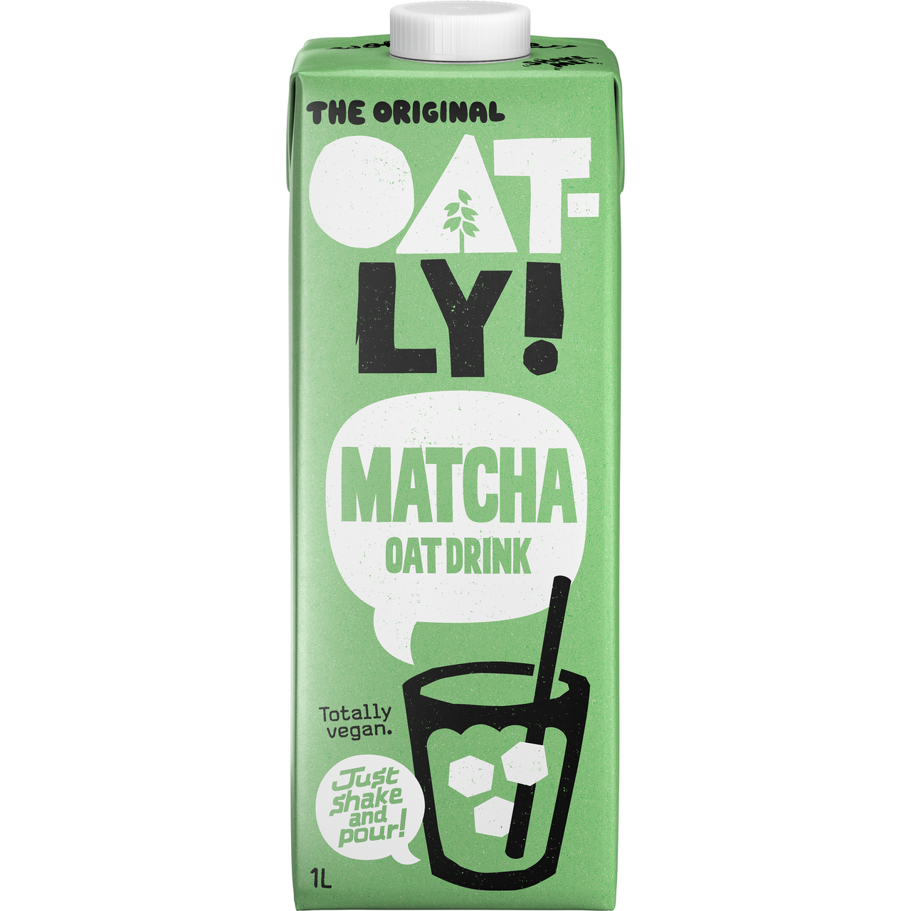 OATLY Ovsený nápoj matcha 1 l