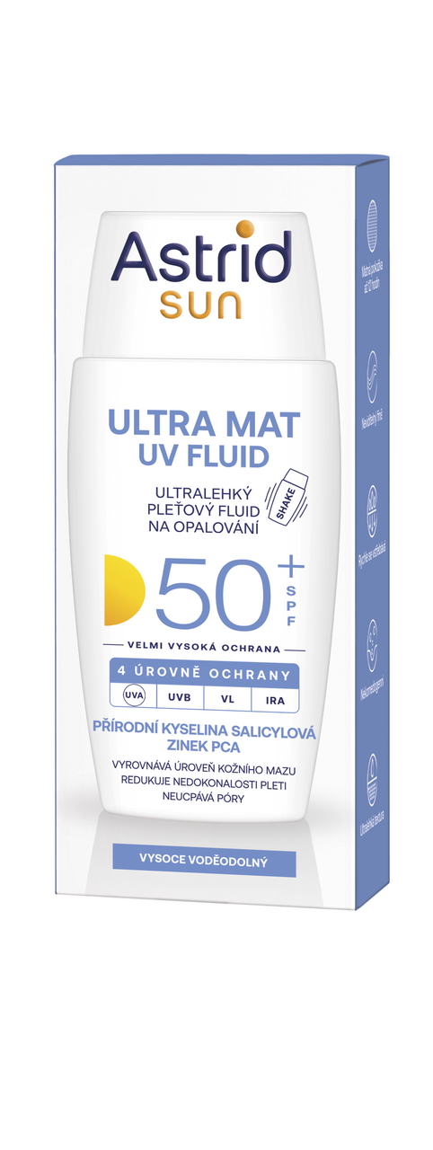 Astrid Sun Illum pleťový fluid na opaľovanie 40 ml