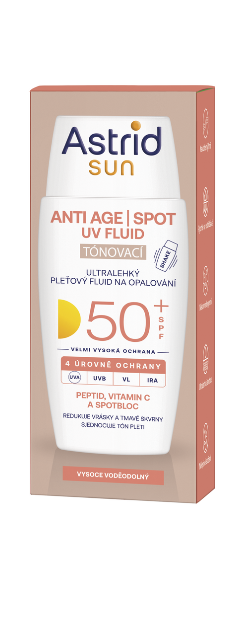 Astrid Sun Anti Age pleťový fluid na opaľovanie 40 ml