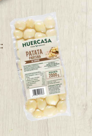 Zemiaky predvarené očistené Parisian chlad. 2 kg