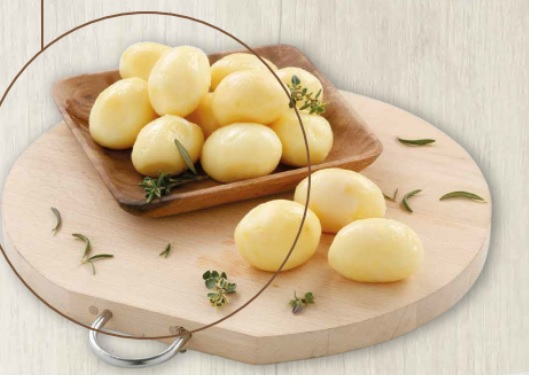 Zemiaky predvarené očistené Parisian chlad. 500 g