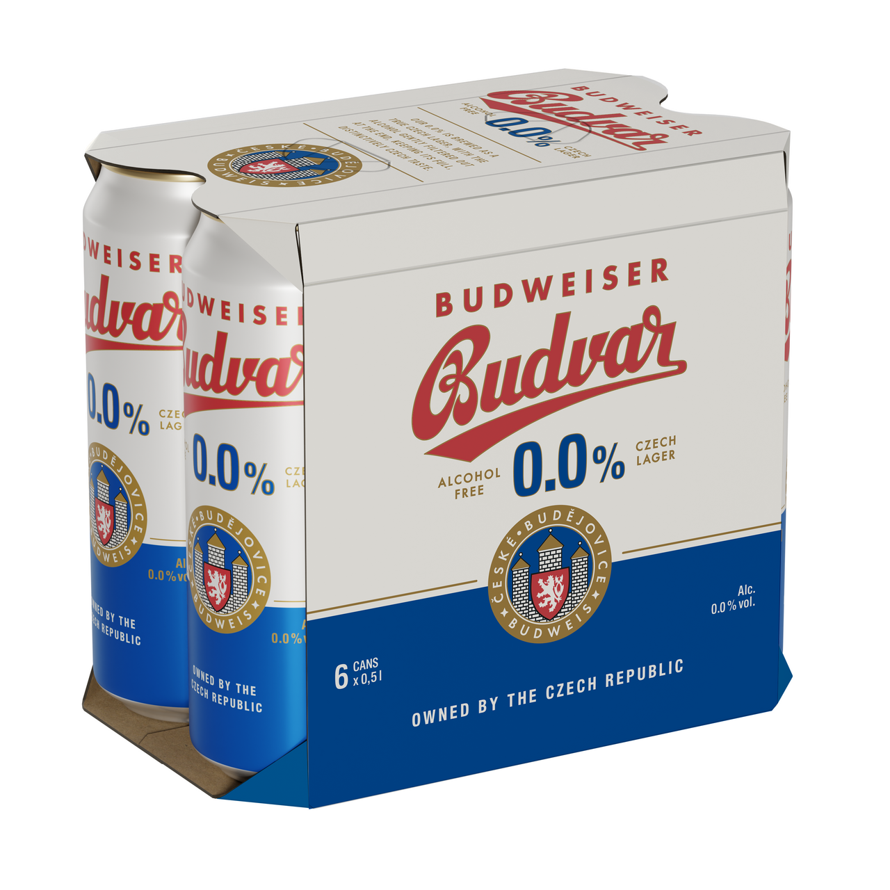 BUDVAR NEALKO 0,0% 500ml PLZ 6x