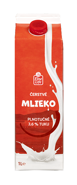 Fine Life Mlieko čerstvé 3,6% chlad. 1 l