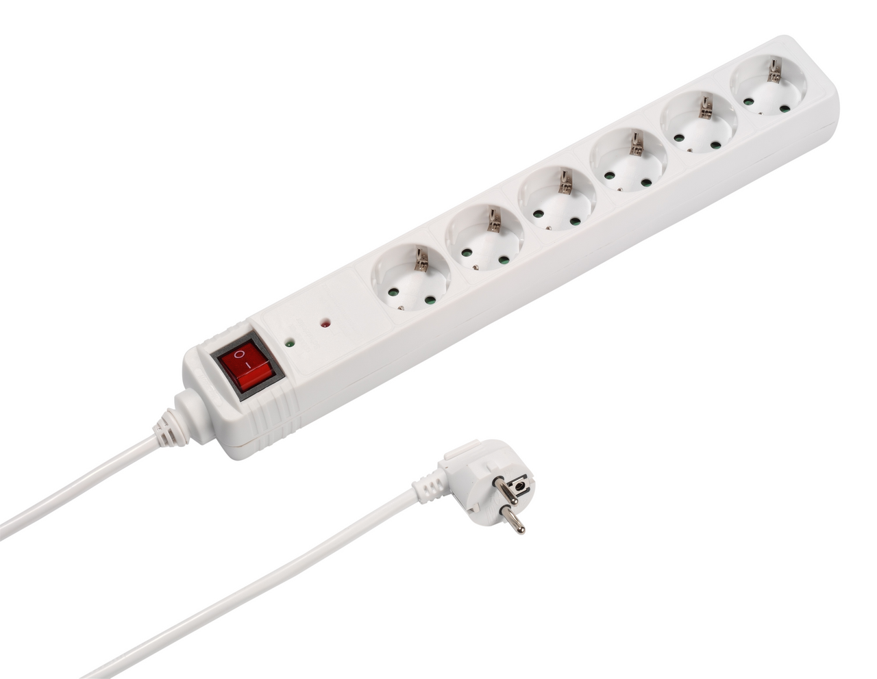 aro Predlžovačka 6 zásuvková 5 m biela 1 ks