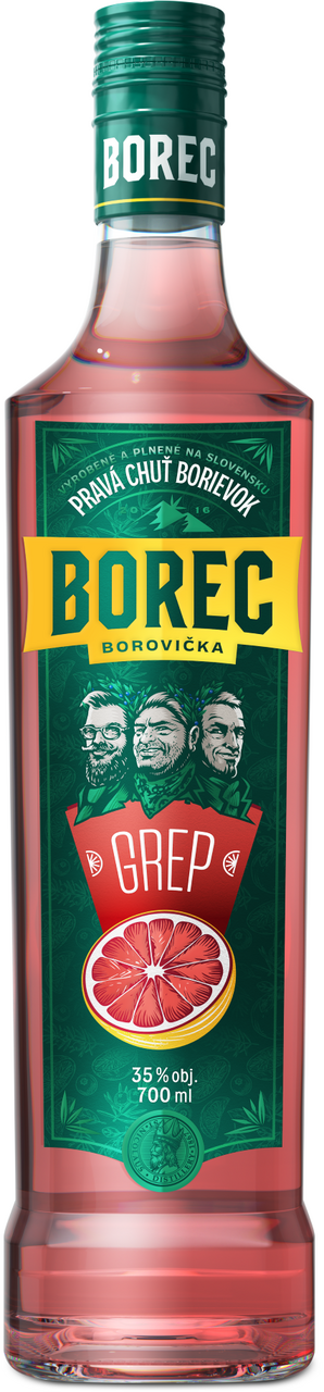 BOREC Borovička 35% grep 700 ml