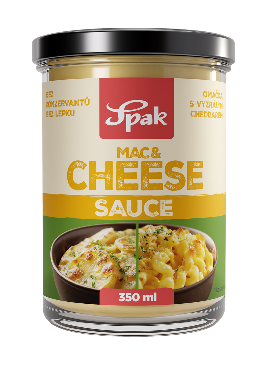 Spak Omáčka mac & cheese/vyzretý cheddar 350 ml
