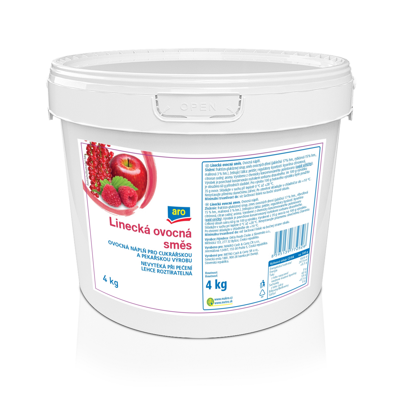 ARO OVOC.NÁPLŇ 4kg LINECKÁ