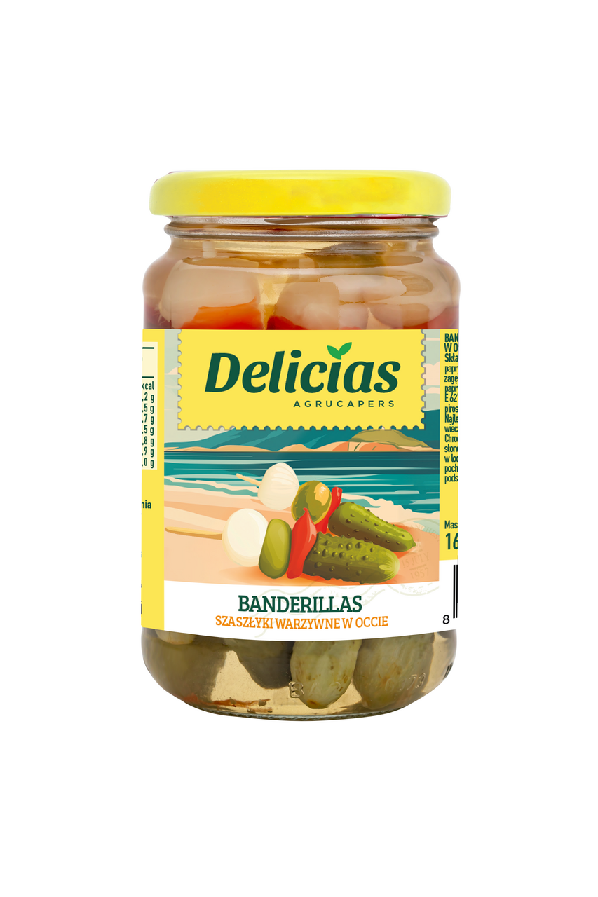 DELICIAS UHORKOVÉ ŠPÍZY 350g