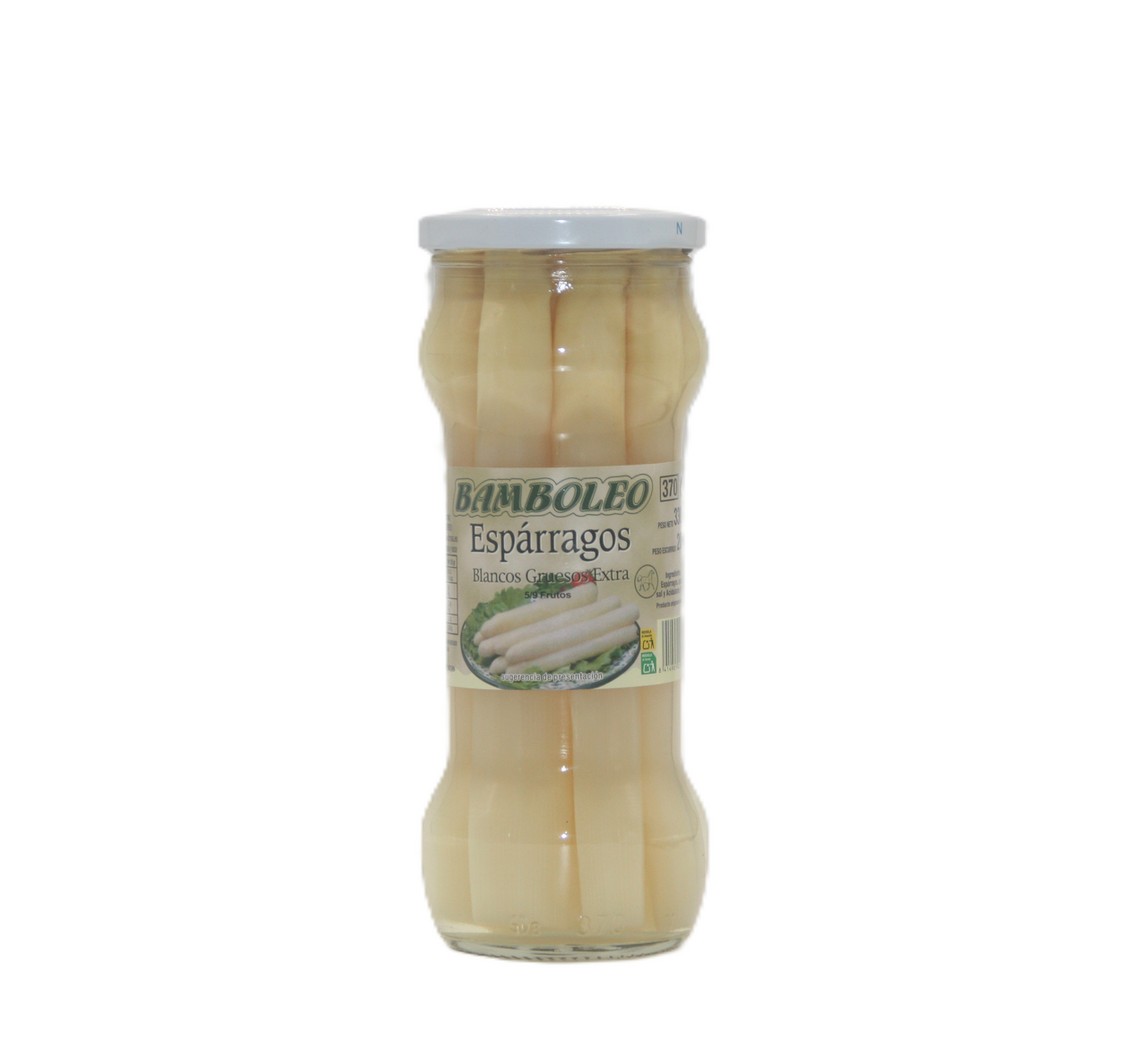 BAMBOLEO BIELA ŠPARGLA 330g