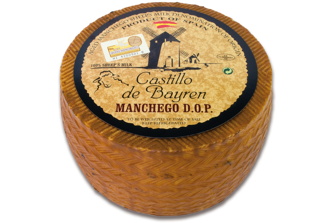 Castillo de Bayren Manchego D.O.P. Anejo občí syr chlad. váž. cca 3 kg