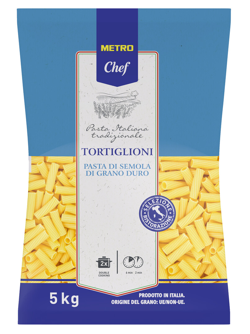 METRO Chef Cestoviny tortiglioni 5 kg